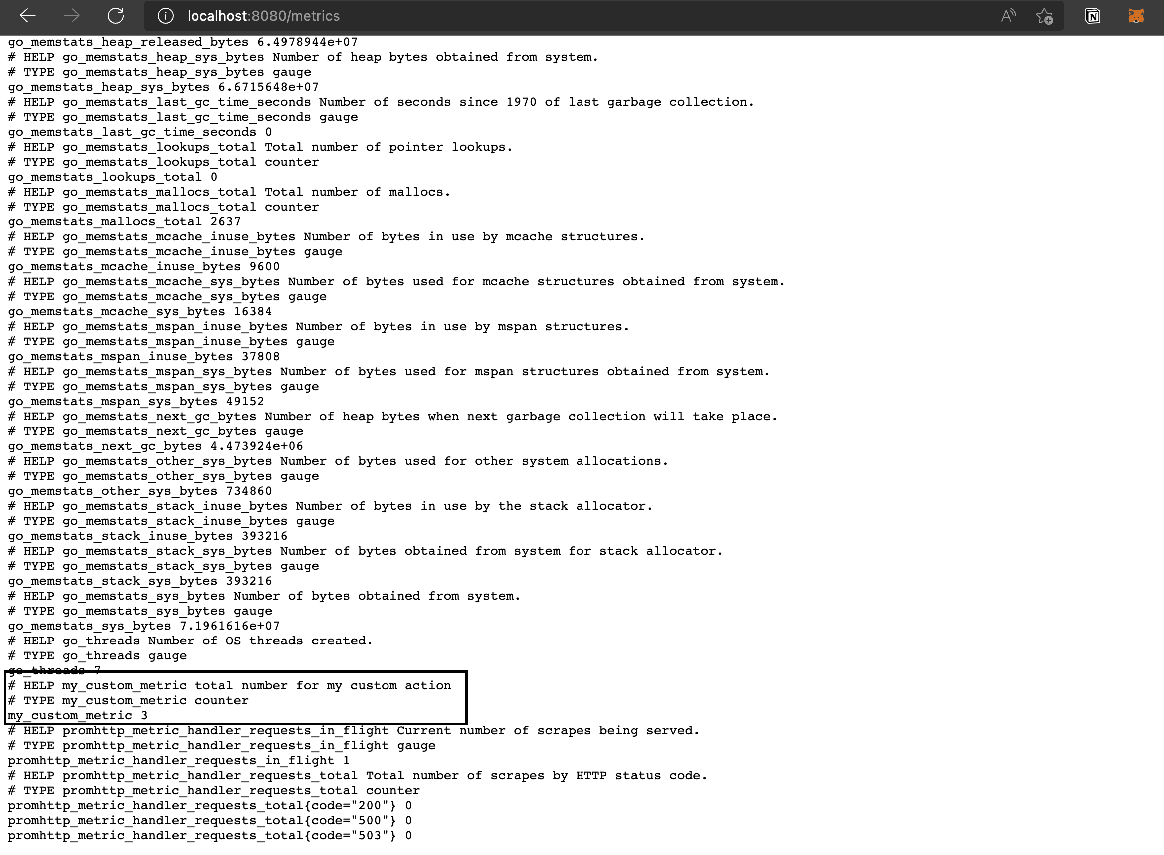 Instrumenting Any Application for Custom metric using Prometheus.